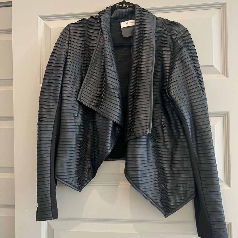 Leather jacket
